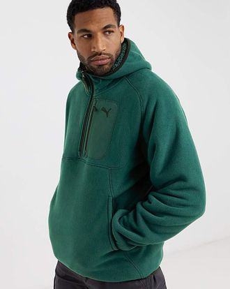 Puma Tech Borg 1/2 Zip Hoodie