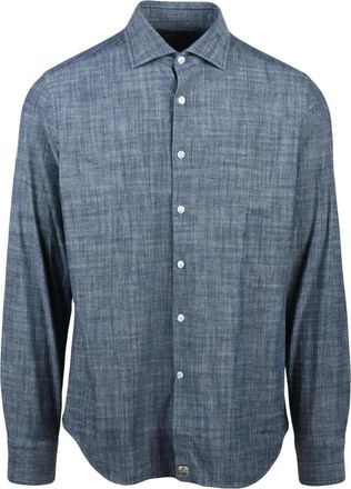 Sonrisa Overhemden, Heren, Blauw, L, Katoen, Sonrisa shirt