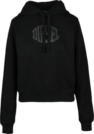 Diesel Hoodies & sweatvesten, Dames, Zwart, XL, Katoen, Hoodie