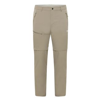Jack Wolfskin Unisex Pico Trail-cargo-broek voor volwassenen, omvormbaar tot korte broek (Steen)