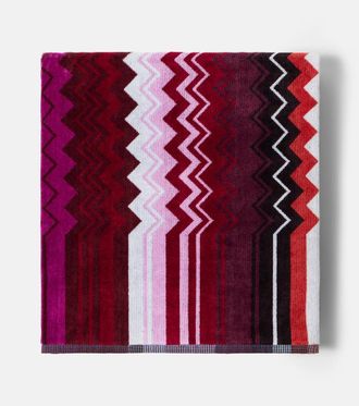 Missoni Giacomo chevron cotton terry bath sheet