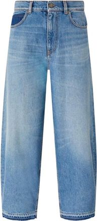 Pinko Pinko, Jeans, Dames, Blauw, W28, Katoen, Estelle Egg Jeans