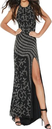 Lush Evening Dress In Black