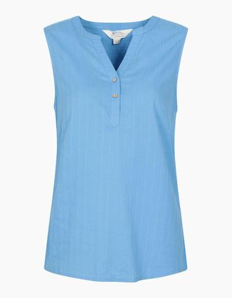 Mountain Warehouse Womens Mountain Warehouse Womens/Ladies Petra Sleeveless Shirt - Blue - Size: 16