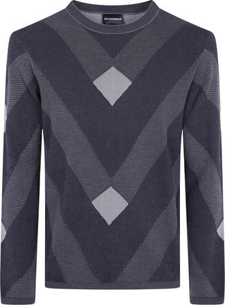 Emporio Armani Hombre, Jerseys, Azul, Talla: XL
