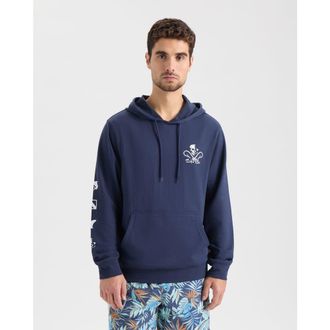 Salt Life Iconic Badge Hoodie in Navy at Nordstrom, Size Xx-Large