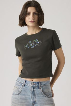 Levi's Camiseta Graphic Essential Sporty - Mujer - XS - Negro / Pirate Black