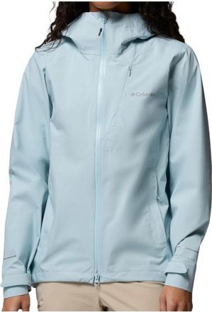 Columbia Trailborne 2.5L Shell Regenjacke f&uuml;r Damen | grau