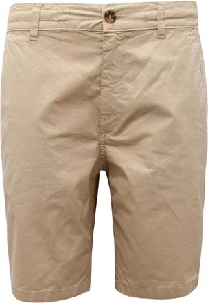 MC2 Saint Barth Ischia Cotton 11 Bermuda Shorts - Heren - Korte Broeken - Beige - S - Katoen - Korte Broeken