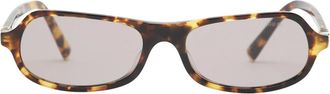 Miu Miu Accessoires, Dames, Bruin, ONE Size, MU B10Su 55-17 Zonnebril