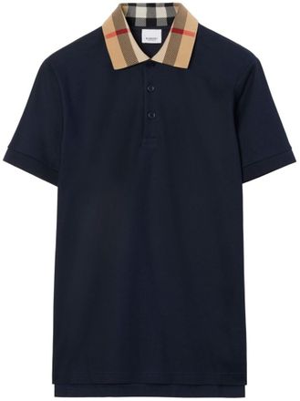 Burberry Navy Blue Polo Cody