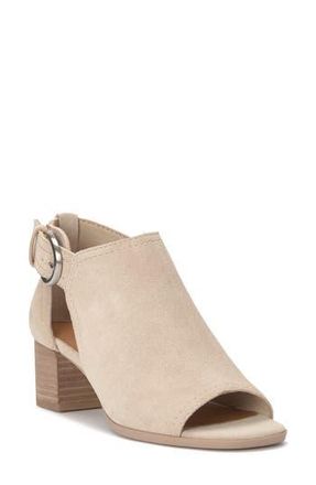 Lucky Brand Cormyn Block Heel Sandal in Beige at Nordstrom Rack, Size 9.5