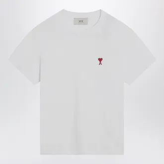 Ami T-shirt Ami De Coeur bianca
