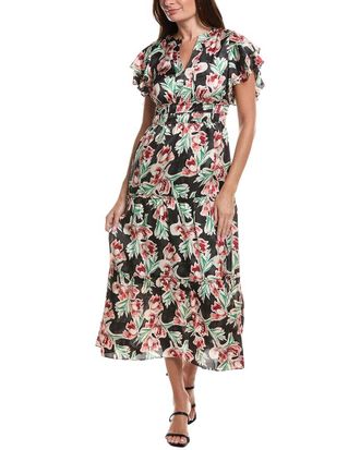 Julia Jordan Satin Maxi Dress