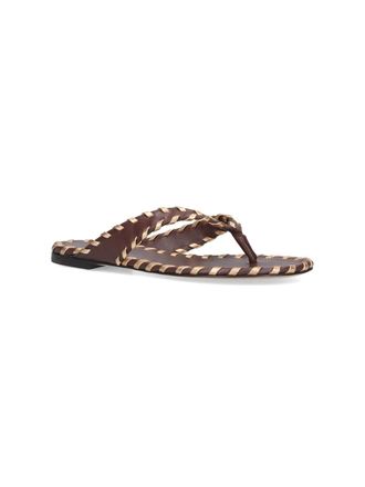 Gianvito Rossi Womens Sandals Brown Upper: Lamb Leather