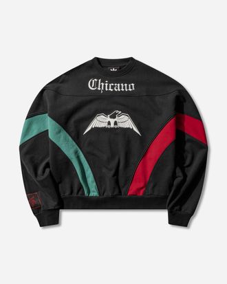 adidas Men s Willy Chavarria Chicano Sweatshirt Black