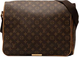 Louis Vuitton Borsa a tracolla Abbesses con monogramma 2003 - Marrone