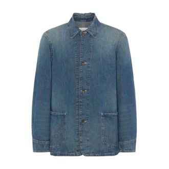 Maison Margiela Denim Jackets, male, Blue, Size: XL Denim Jacket