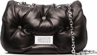 Maison Margiela Black Glam Slam Flap shoulder bag