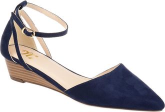 Journee Collection JOURNEE Arkie Sliver Wedge Pump in Blue at Nordstrom Rack, Size 12