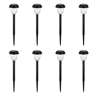 No Brand Lampada Solare Da Giardino Per Esterni, 7 Colori Rgb, Impermeabile, Adatta Per Vialetti E Decorazioni Da Giardino