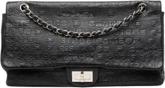 Chanel Pre-owned Vintage Flap Shoulder Bag - Dames - Vintage Schoudertas - Zwart - ONE Size - Leer - Vintage