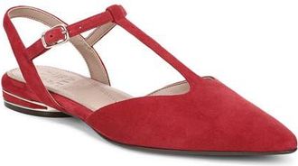 Naturalizer Harlie Flat in Heartflame Suede at Nordstrom, Size 7.5