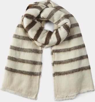 Denis Colomb Hokkaido Tawa Cashmere and Yak Scarf (78.5in/2m)