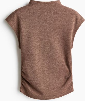 H&M Jerseyshirt mit Turtleneck - Beige