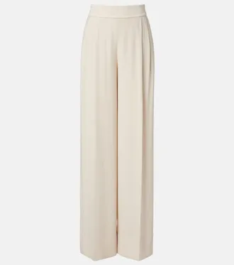 Joseph Cara cr&ecirc;pe wide-leg pants
