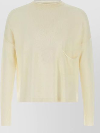 Maryya virgin wool crew-neck long-sleeve jumper
