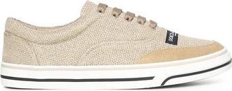 Dolce & Gabbana DG Sailing Linen Sneakers - Heren - Sneakers - Beige - 41 EU - Katoen - Schoenen