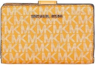 Michael Kors Pre-owned Wallets, female, Orange, Size: ONE SIZE Pre-owned Canvas Wallet