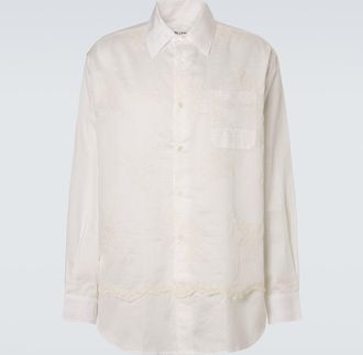 Our Legacy Camisa Vast de algod&oacute;n bordada