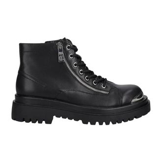 Just Cavalli Schoenen, Heren, Zwart, 41 EU, Leer, Lace-up Boots