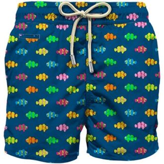 MC2 Saint Barth Beachwear, male, Blue, Size: XL Fantasy Micro Swimsuit