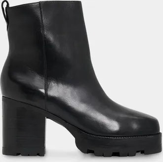 Schutz 240 90MM Platform Leather Booties