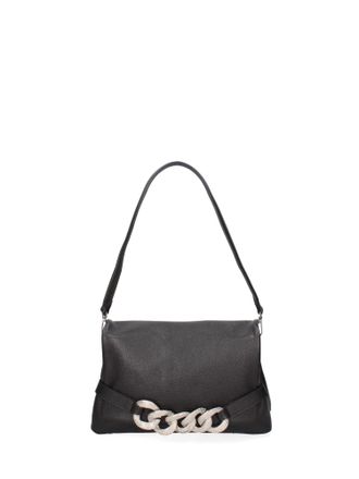 John Richmond schoudertas Vrouwen BLACK AND GOLD