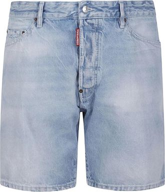 Dsquared2 Marine Short - Heren - Denim shorts - Blauw - 2XL - Katoen - Korte Broeken