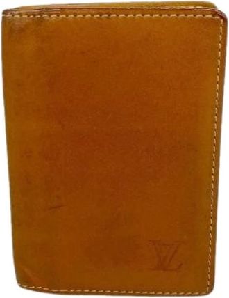Louis Vuitton Pre-owned Card Case - - Pre-owned - unisex - Marrone - ONE SIZE