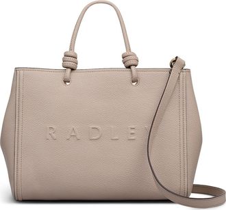 Radley London Ridgeway Gardens Medium Ziptop Satchel Bag in Porcini at Nordstrom Rack