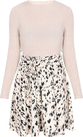 Faina jurk vrouwen beige