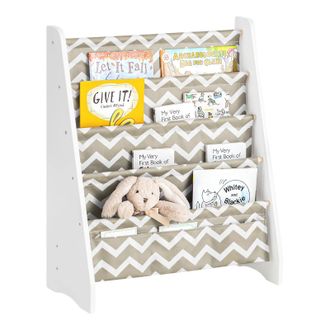 OEM Librer&iacute;a Infantil, Dise&ntilde;o Compacto, Almacenamiento Vers&aacute;til, Gris Claro