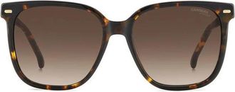 Carrera 3002/S Vierkante Zonnebril - Dames - Zonnebrillen - Bruin - ONE Size - Accessoires