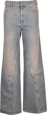 Dondup Amoy Jeans - Dames - Loose Fit Jeans - Blauw - W27 - Katoen - Jeans