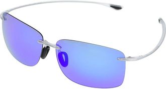 Maui Jim Hema Fashion Sunglasses Matte Crystal, Nylon