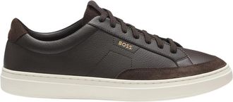 HUGO BOSS Sneakers - Heren - Sneakers - Bruin - 43 EU - Schoenen