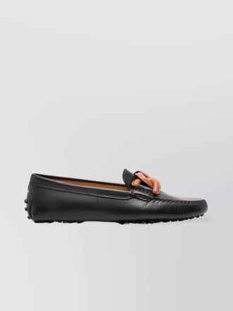 Tod's leather driving loafers
