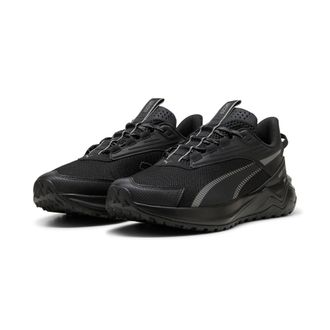 Puma Laufschuh PUMA EXTEND LITE TRAIL, Damen, Gr. 42,5, schwarz (puma schwarz, cool schwarz gray), Textil, Schuhe Laufschuh