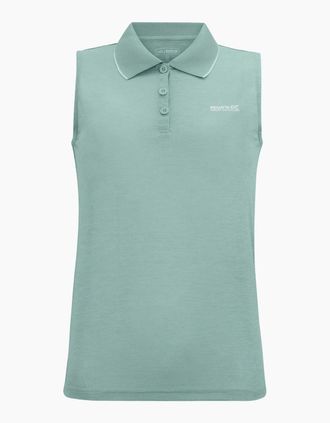 Regatta Womens Regatta Womens/Ladies Tima II Sleeveless Polo Shirt - Blue - Size: 14